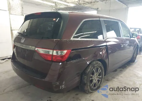 2012 Honda Odyssey Ex-L z USA, uszkodzony, nr VIN 5FNRL5H64CB126422